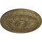 Ekena Millwork Kirke Ceiling Medallion (Fits Canopies up to 3 3/4"), 15 3/4"OD x 5/8"P, Mississippi Mud Crackle CM16KIMMC - alternate 4